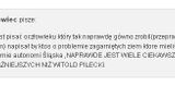 Komentarz ze strony Młodzieży Wszechpolskiej
