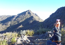 Widok na Cerro Chirripo. Jeszcze godzina. Ziem bez ziemi