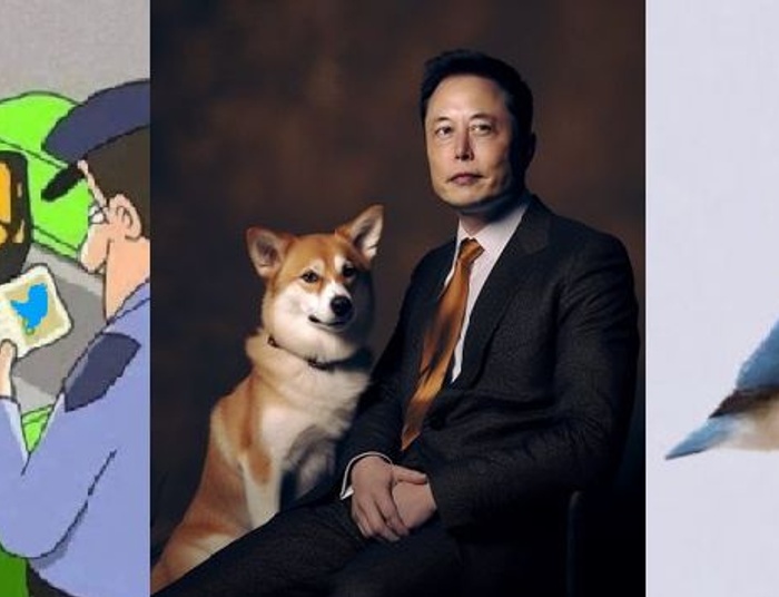 Elon Musk dla żartu zmienił logo Twittera na logo kryptowaluty Dogecoin