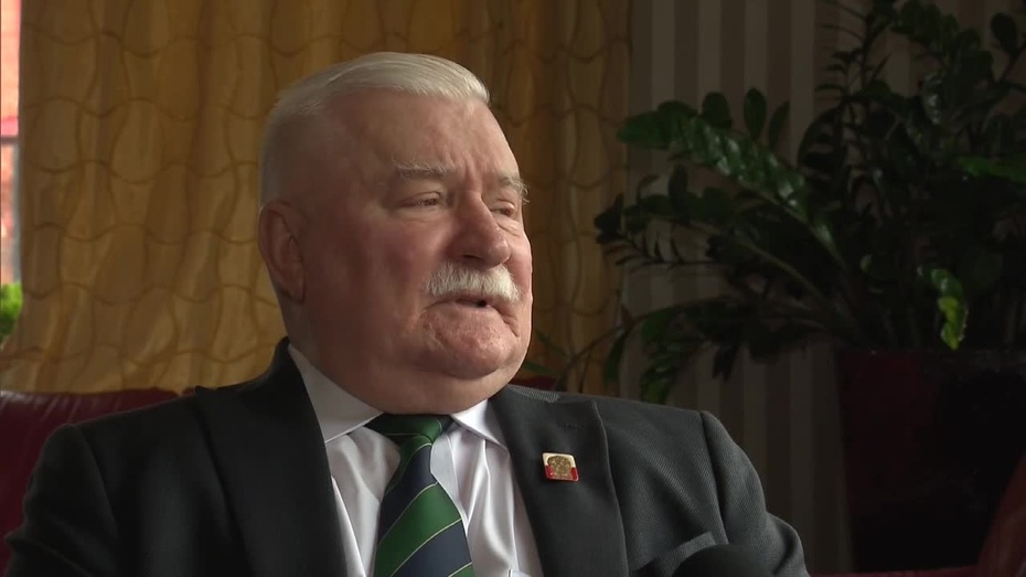 Lech Wałęsa, były lider "Solidarności" i prezydent.