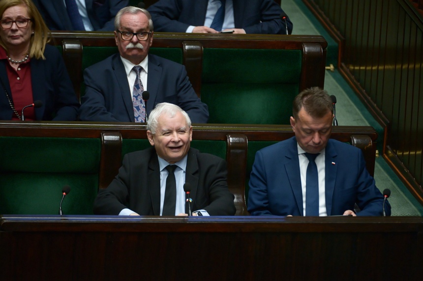 Jarosław Kaczyński wygrał wewnętrzny spór ze Zbigniewem Ziobrą uwąża dr Andrzej Anusz. Fot. PAP/Marcin Obara