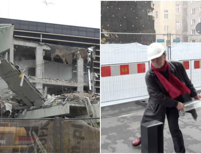 Galeria na Czystej we Wrocławiu jest wyburzana. Reakcja architekta bezcenna