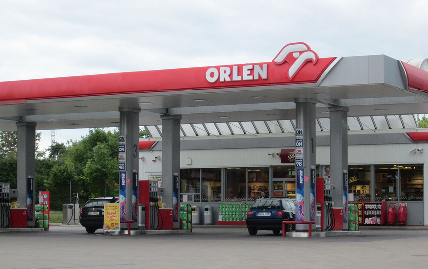 Stacja PKN Orlen w Białymstoku. fot. Henryk Borawski, CC BY-SA 3.0