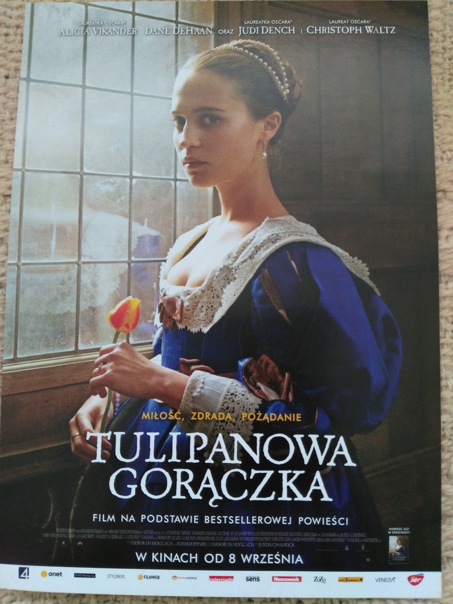E. Zagrodzka Plakat do filmu  " Tulipanowa gorączka".