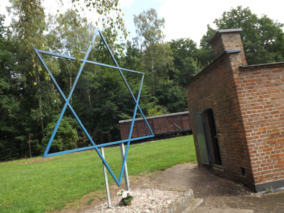 Miejsce pamięci zagłady Żydów w niemieckim obozie koncentracyjnym Stuthoff. Fot. WK