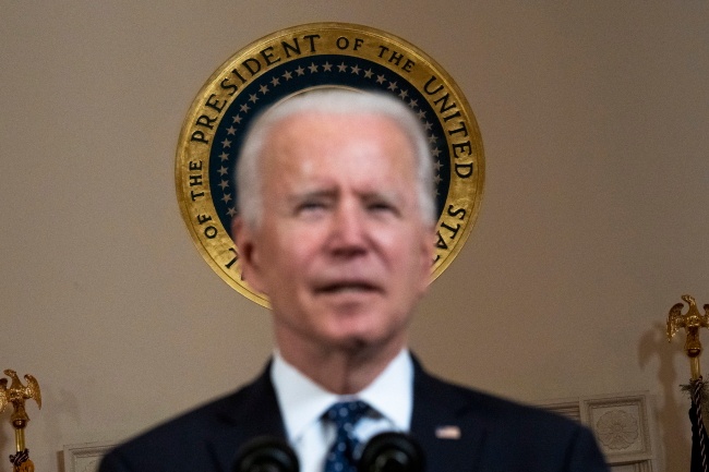 Prezydent USA Joe Biden. Fot. PAP/EPA/Doug Mills / POOL