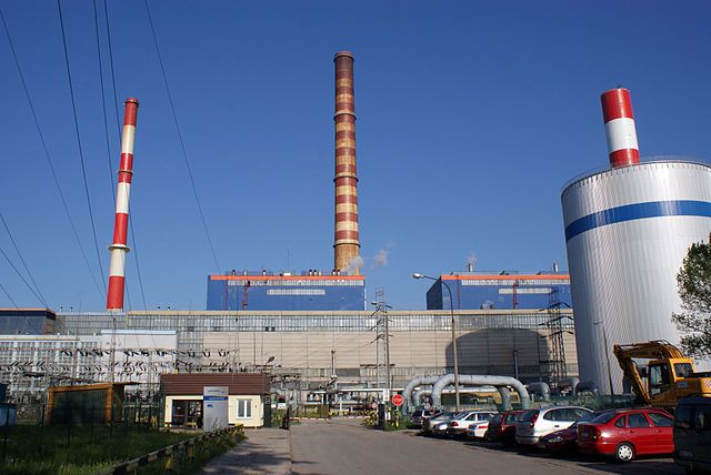 Elektrociepłownia w Warszawie