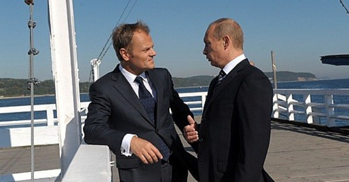 Donald Tusk i Władimir Putin. Fot. premier.gov.pl