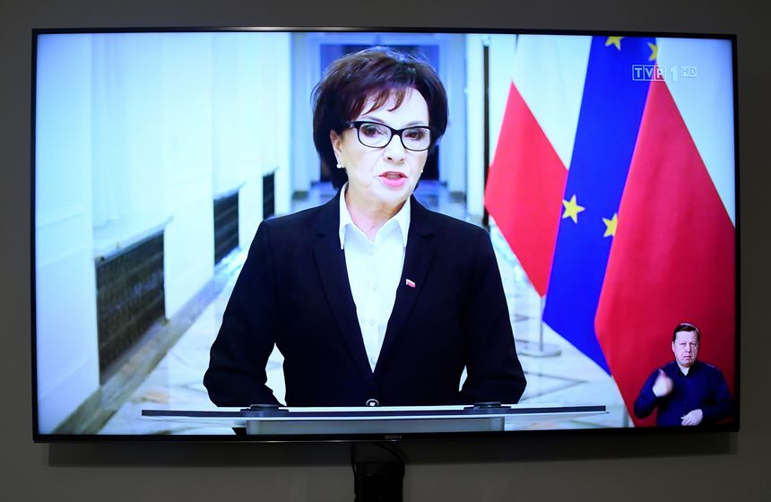 Marszałek Sejmu Elżbieta Witek. fot. PAP/Darek Delmanowicz
