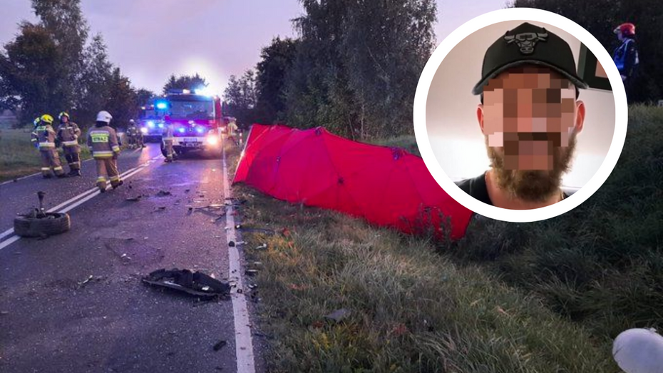 Paweł K. nie przyznaje się do winy w sprawie wypadku, w wyniku którego śmierć poniosły dwie kobiety. (fot. olsztyn.policja.gov.pl)