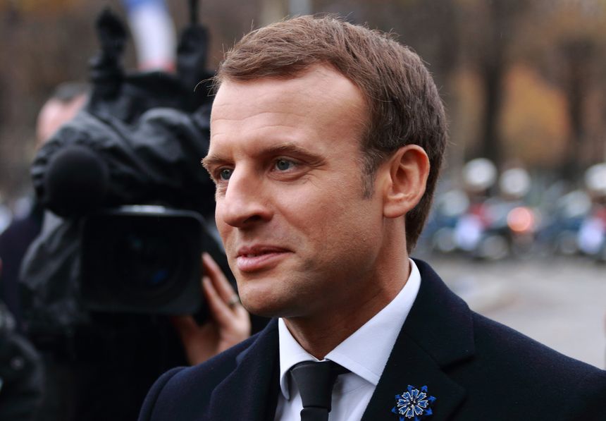 Urzędujący prezydent Francji Emmanuel Macron / fot. Live Creative Commons