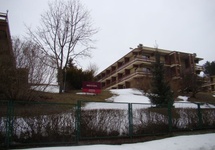 Hotel Mercure - widok od strony jeziora Czos.