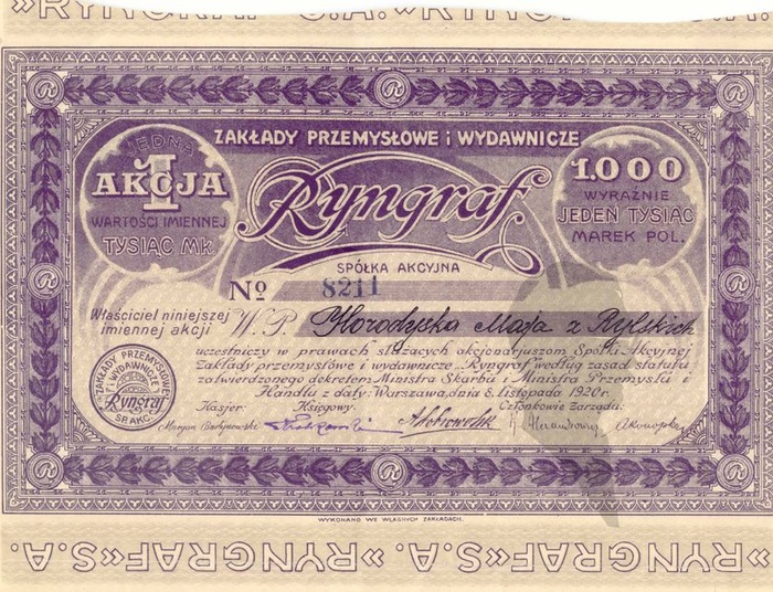 Zakłady Przemysłowe i Wydawnicze „Ryngraf” SA