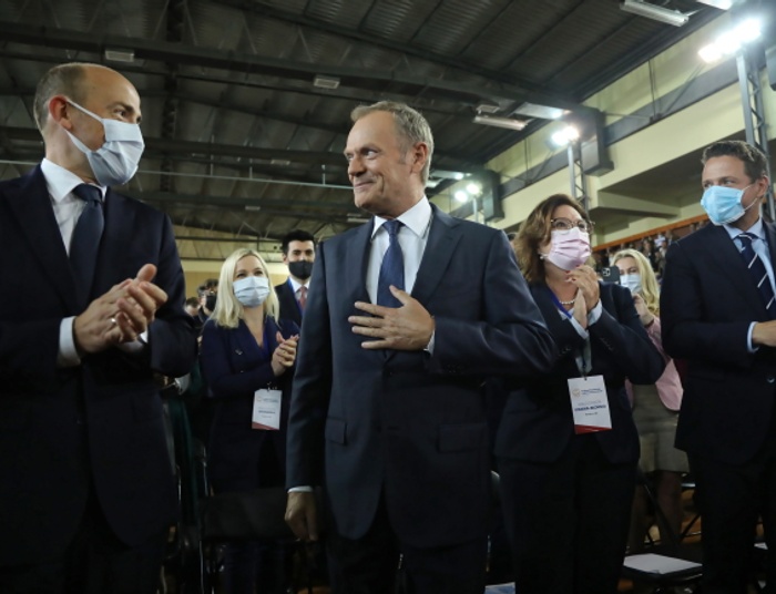 Wszystkie oczy na Tuska. Konwencja Platformy w Płońsku