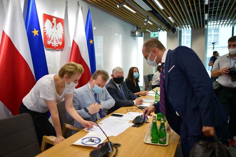 Posiedzenie sejmowej Komisji Kultury i Środków Przekazu. fot. PAP/Marcin Obara