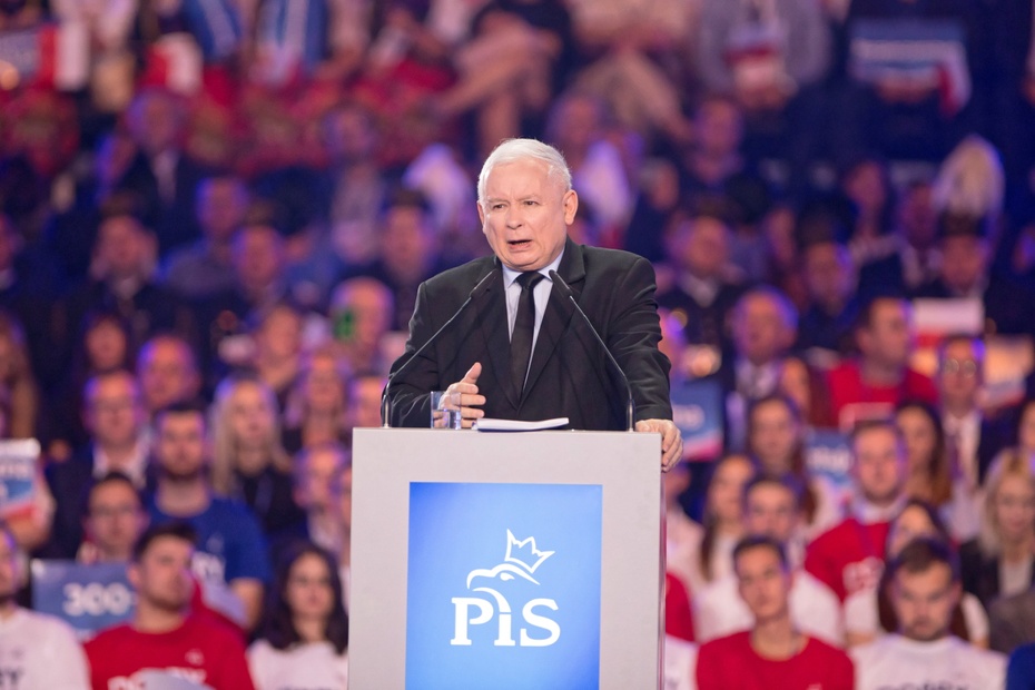 Kolejny sondaż potwierdza dominację PiS wśród wyborców. Fot. PAP/Wojtek Jargiło