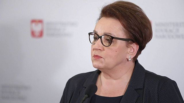 Anna Zalewska, minister edukacji, fot. PAP wideo