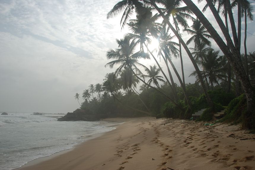 Sri Lanka, plaża w okolicy miasta Galle. Fot. Bogna Janke