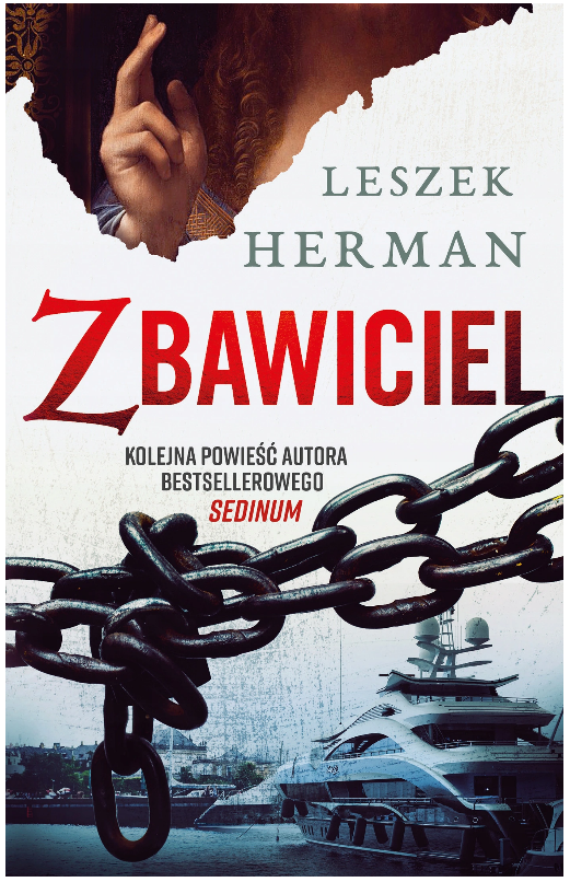 "Zbawiciel" to piąta książka Leszka Hermana. Fot. K.Mączkowski