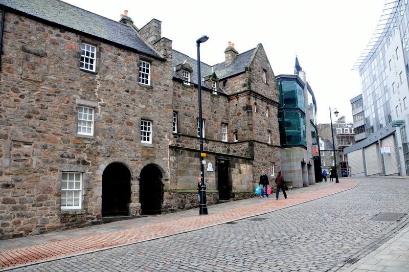 Provost Ross`s House. Najstarszy budynek w Aberdeen/1593/ Dom Provosta/burmistrza/ Johna Rossa