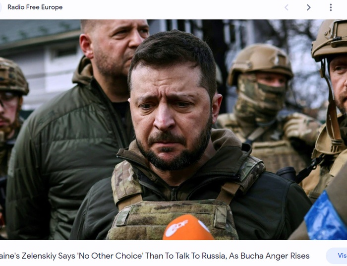 Żelensky uważa, że wojna nie może się obecnie skończyć…