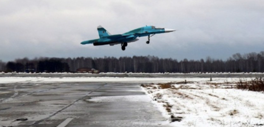 Rosyjska armia otrzymała nową partię Su-34. fot. Guy Plopsky/Twitter