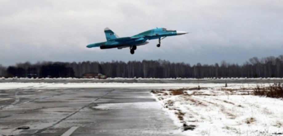 Rosyjska armia otrzymała nową partię Su-34. fot. Guy Plopsky/Twitter