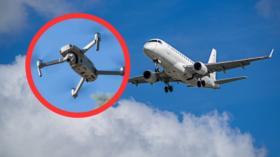 (Dron minął się z lądującym samolotem na lotnisku Chopina. Fot. CC0)