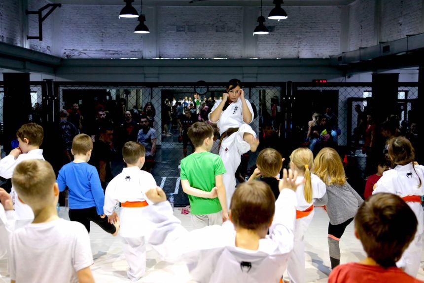 Karate dla dzieci. Fot. Uniq Fight Club