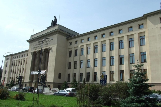 Budynek Akademii Górniczo-Hutniczej w Krakowie