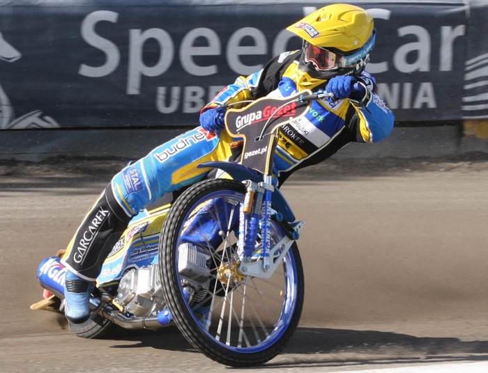 Zmarzlik na motorze i... w Motorze