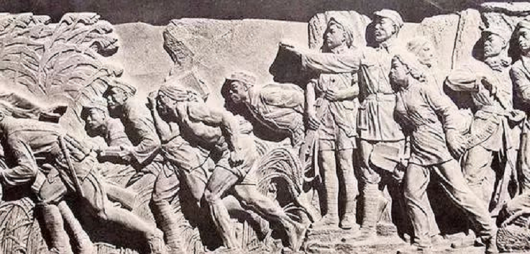 Relief pomnika bohaterów narodu