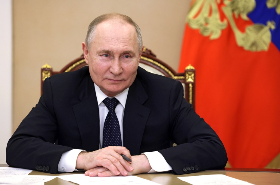 n/z: prezydent Rosji Władimir Putin. fot. PAP/EPA/MIKHAIL METZEL/SPUTNIK/KREMLIN POOL