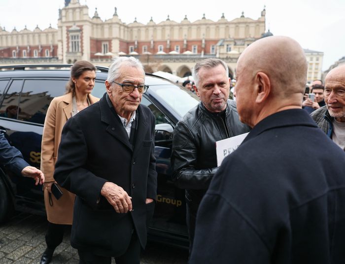 Robert De Niro zaskoczył krakowian. Ominął obowiązujący zakaz