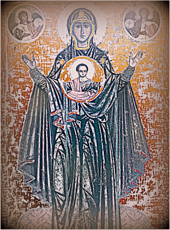 Matka Boża - Orantka. Maria - Modląca Się. fot. prowincjałka