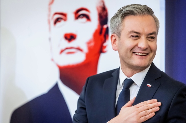 Robert Biedroń: Z lewicą łączy się wiele dobrych momentów dla Polski. Fot. PAP/Tytus Żmijewski