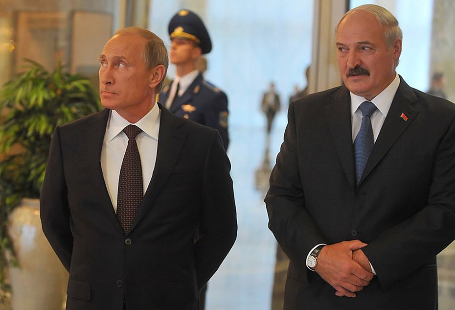 Władimir Putin i Aleksandar Łukaszenka. Fot. Flickr