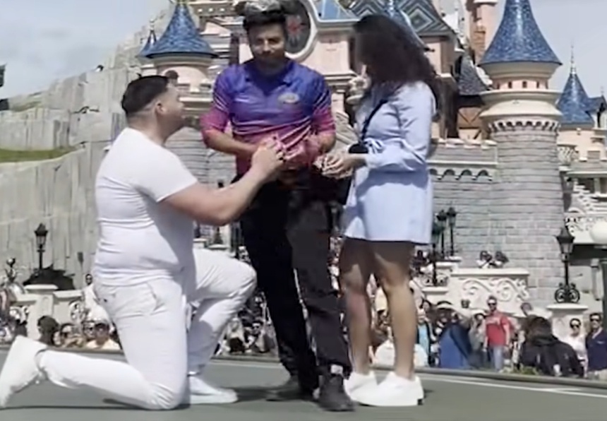 Pracownik Disneylandu zniszczył narzeczonym najpiękniejszy moment w ich życiu