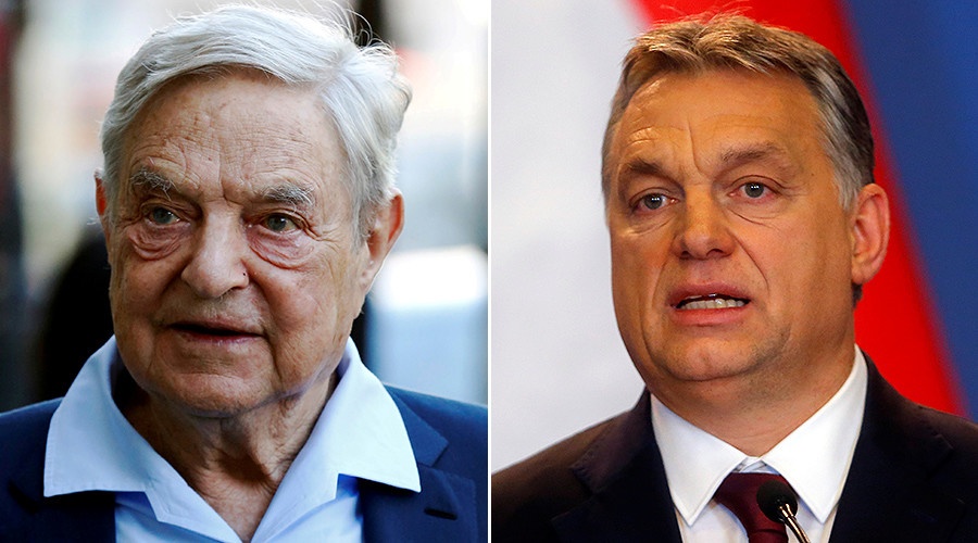 George Soros i Viktor Orban.