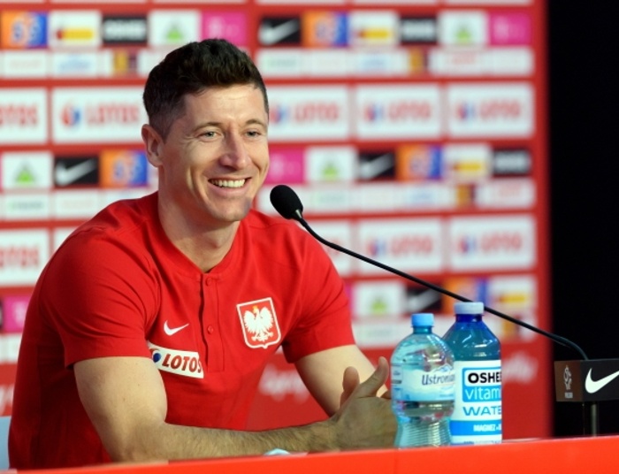 Robert Lewandowski na konferencji przed Euro 2020. Na to pytanie nie odpowiedział