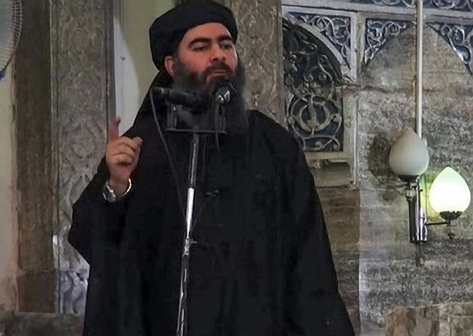 Abu Bakr al-Bagdadi - lider ISIS od 2010 roku. Fot. PAP/EPA