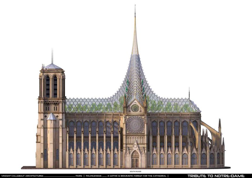 Odbudowa katedry Notre Dame w Paryżu w duchu nowego humanizmu