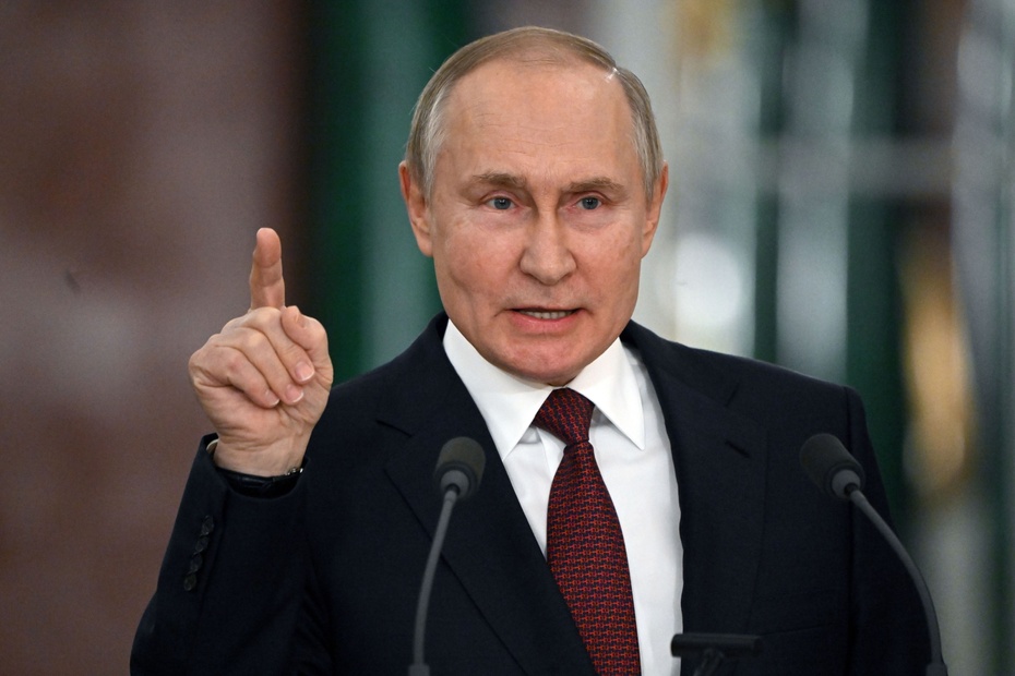 W czwartek prezydent Rosji Władimir Putin mówił o jak najszybszym zakończeniu wojny na Ukrainie. fot. PAP/EPA/SERGEY GUNEEVSPUTNIK/KREMLIN / POOL