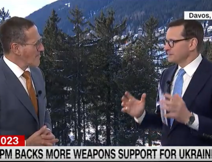 Morawiecki rozmawiał z dziennikarzem CNN: Ma pan chyba złe notatki