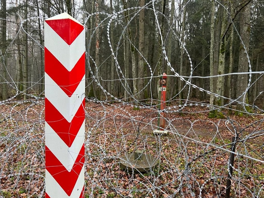 Granica polsko-białoruska. Fot. Straż Graniczna