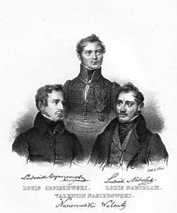 Ludwik Orpiszewski, Ludwik Nabielak i Walenty Nasierowski