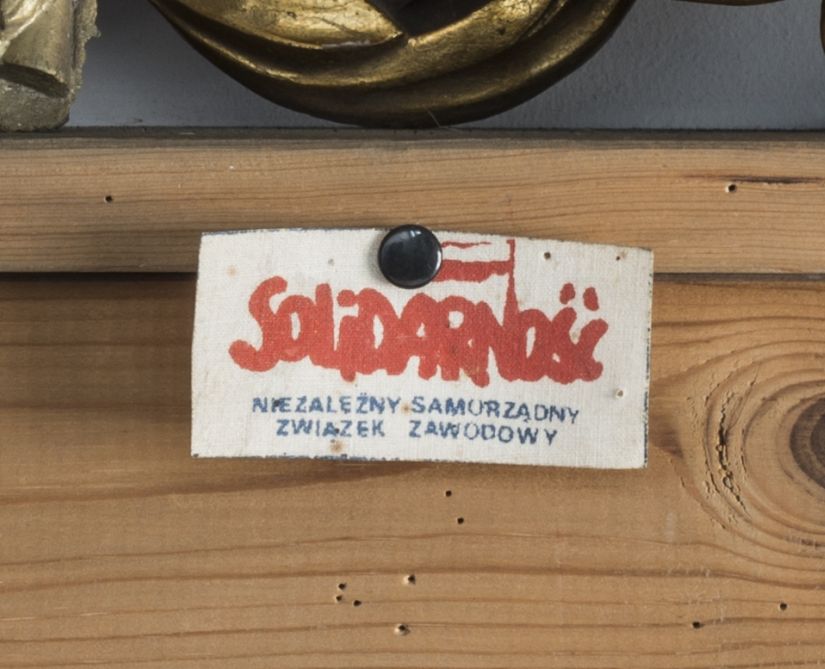 znaczek Solidarności - z jesieni 1980 - pracownia Bogusławy