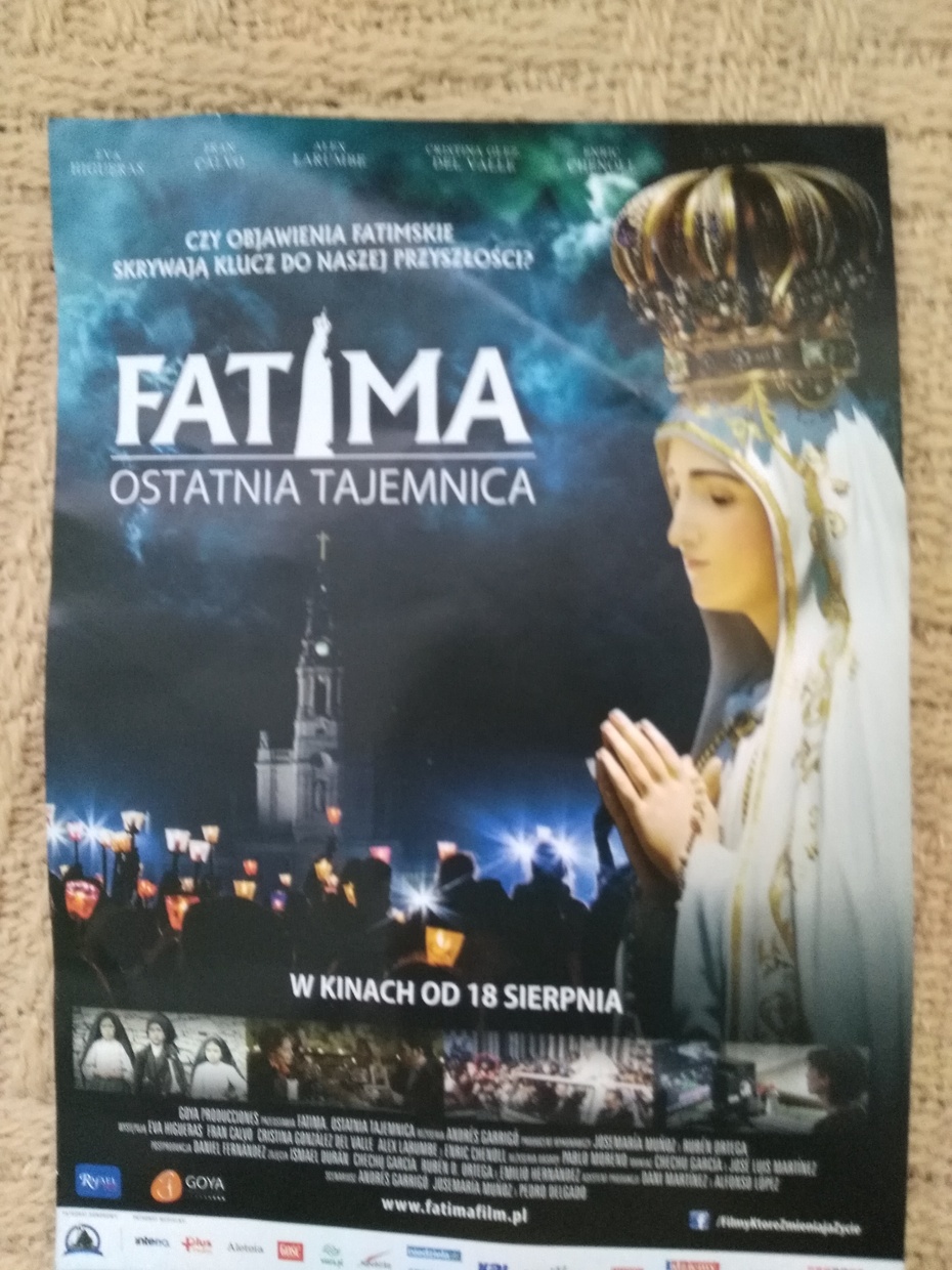 E. Zagrodzka. Plakat do filmu " Fatima. Ostatnia Tajemina".