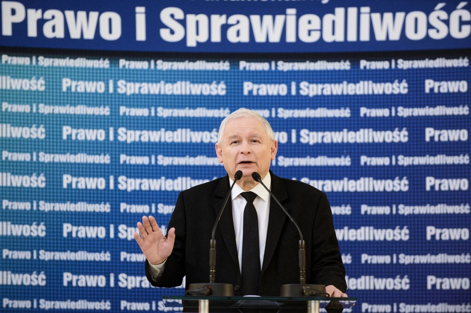 Jarosław Kaczyński. fot. PAP/Jakub Kamiński