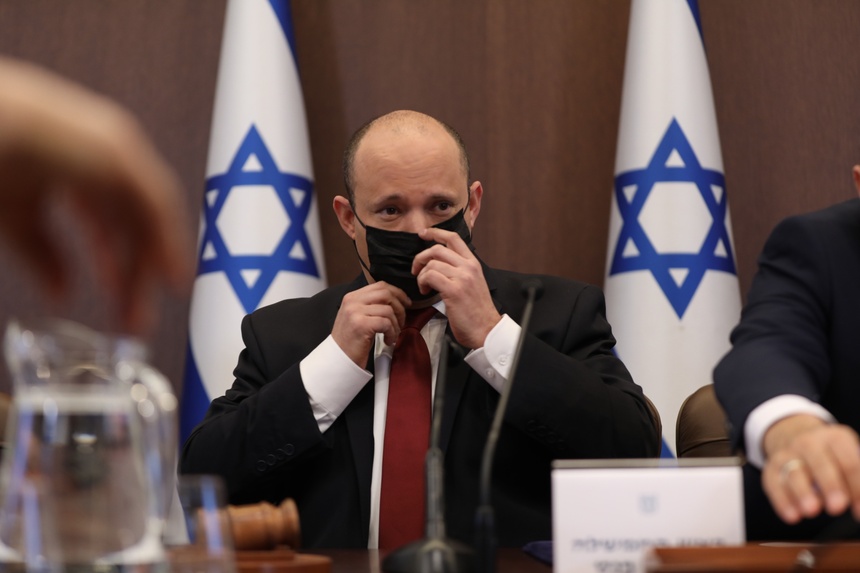 Premier Izraela Naftali Bennett. PAP/EPA/ABIR SULTAN / POOL